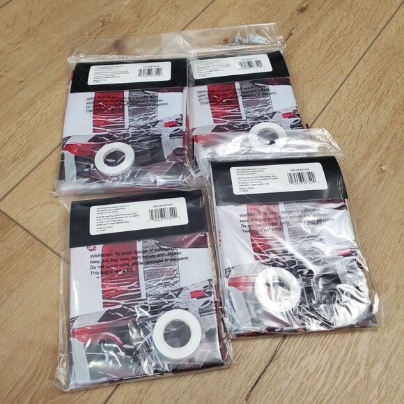 4 Halloween Window Decor Spooky Village Blood Splatter 39" Haunted Horror Lot - Picture 3 of 12